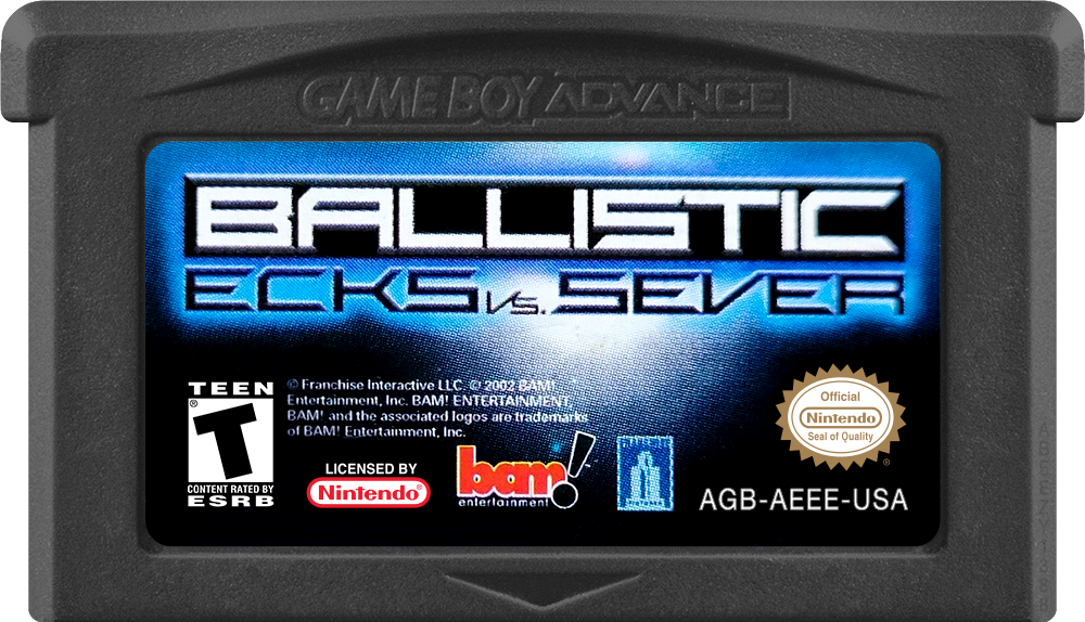 Ballistic Ecks vs Sever media 5 for GameBoy Advance